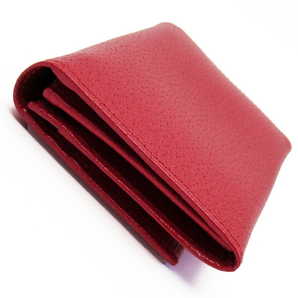 Prada Saffiano cases card coin red leather Wallet - Picture 1 of 3